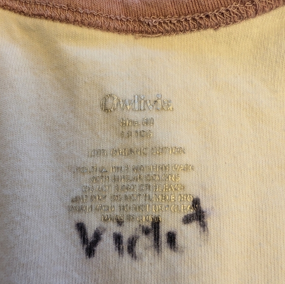 Owlivia Tog Sleeping Bag Feather Mauve 1.0 Tog 18month - Picture 4 of 5